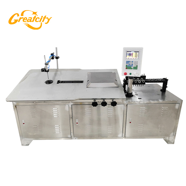 2D wire bend 180 degree machine automatic steel wire forming machine 