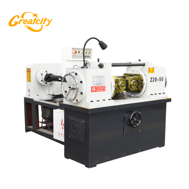 newest thread rolling machine Low noise high speed/universal two spindal steel bar thread rolling machine