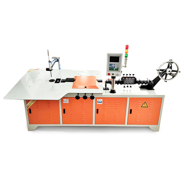 New Product PLC control Automatic Desktop 2D Steel Wire Bending Machine