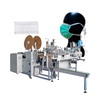 Fully Automatic 3 Ply Non Woven Folded Disposable Surgical Medical Ear-loop Type Face Mask Manufacturing Making Machine price 