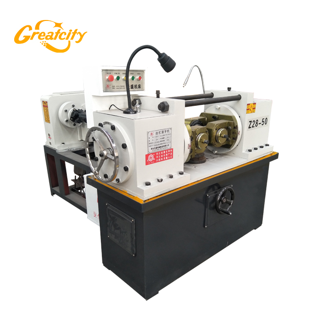 Factory production Stable precision hydraulic rebar thread rolling machine price