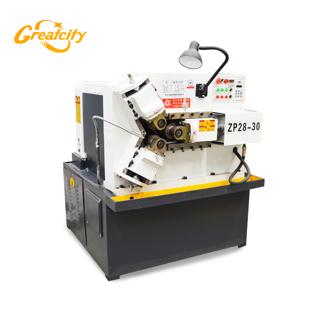 High speed hydraulic Automatic three axis rebar tapered thread machine