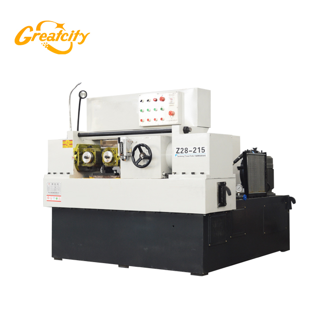 Factory guaranteed quality two rollers 8-100mm screw thread rolling machine in stock