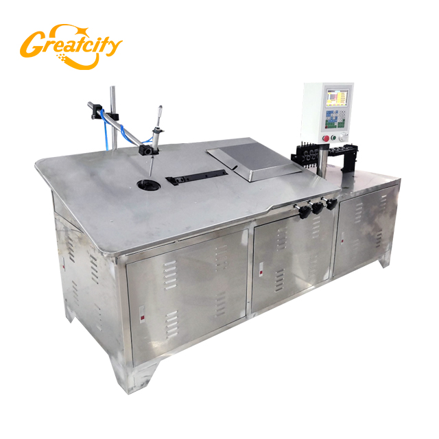2D CNC Hydraulic 1mm Wire Bending Machine with Cheaper Price