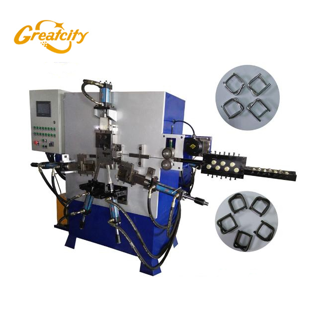 Automatic Hydraulic Press Stainless Steel Wire Bending Buckle Forming Machine