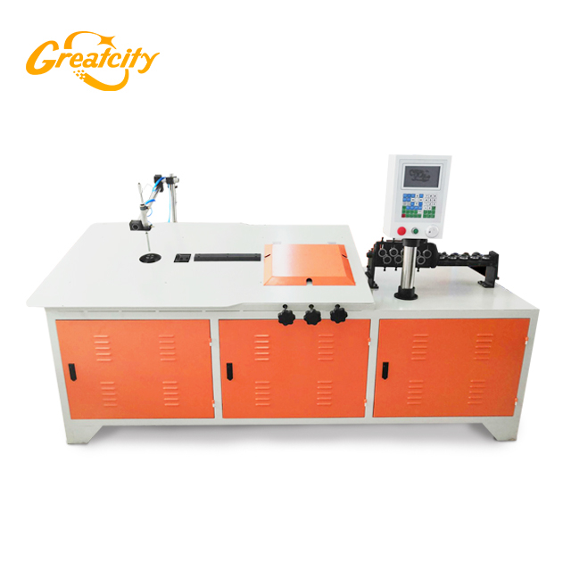 2D CNC Automatic Five Star Round Metal Wire Ring Forming Bending Machine
