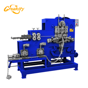 Automatic Steel Iron Wire Chain Bending Making Machine for Sale