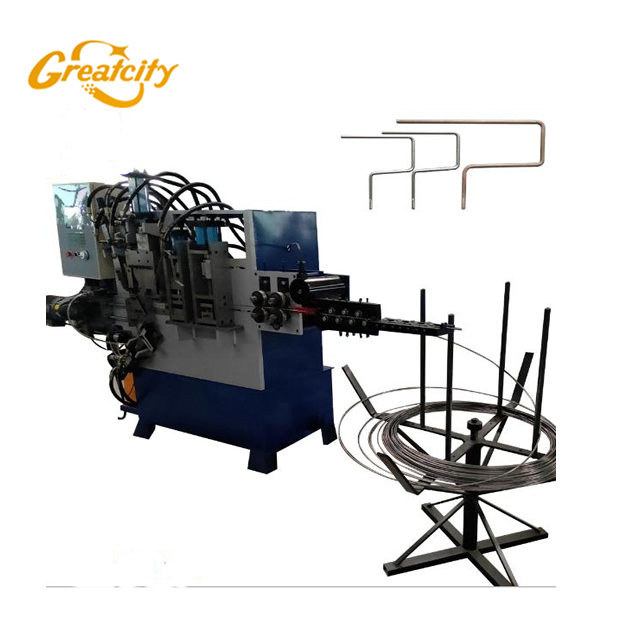 Automatic Hydraulic Wire Brush Roller Handle Bending Forming Machine