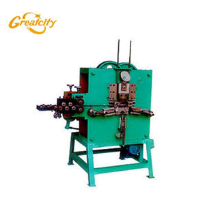 Automatic Mechanical Metal Bag Shoes D Wire Buckle Bending Forming Machine