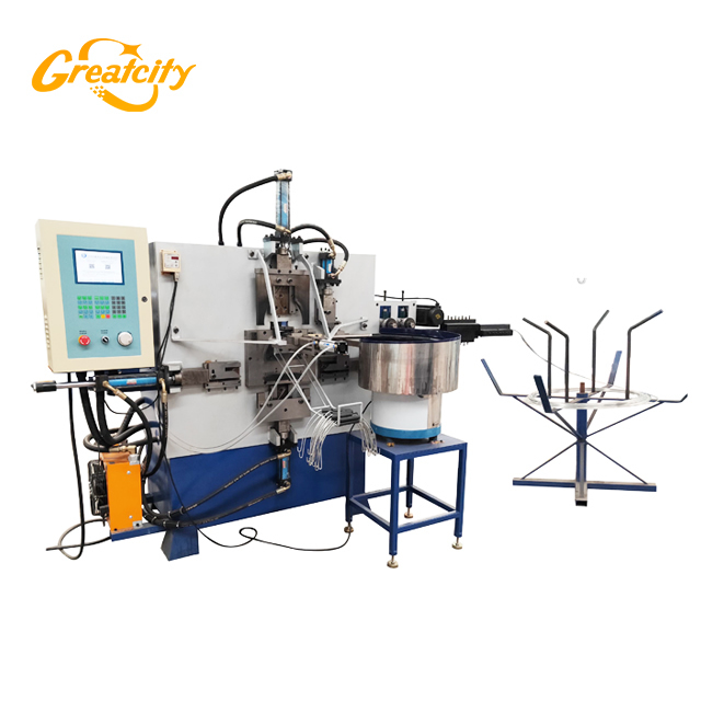 Auto Hydraulic Pail East-west type Wire Handle Making Machine