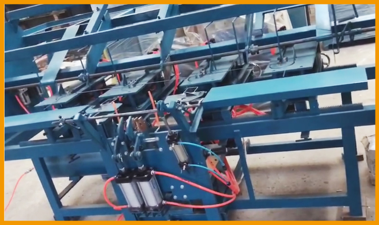 9.1 KW 2d Two-dimensional wire forming machine with butt welding