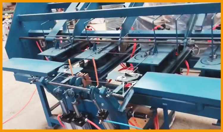 9.1 KW 2d Two-dimensional wire forming machine with butt welding