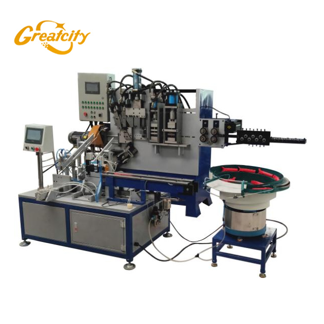 CE Certified High speed fully automatic 3-8mm Paint Roller Frame handle Making Machine