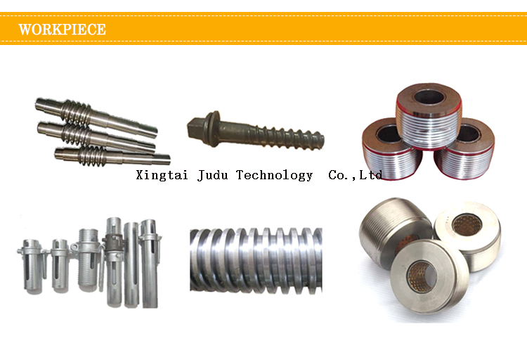 Thread bolt metal threading machine