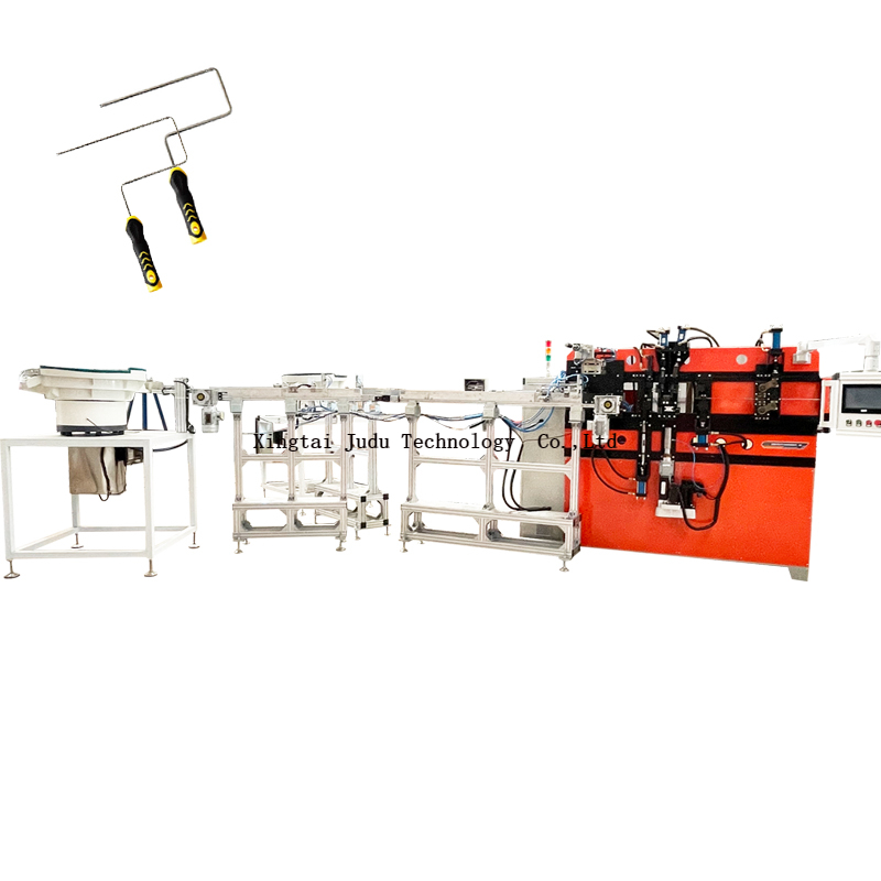  Automatic Paint Roller Handle Gripper Inserting Line Price 