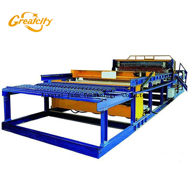 China factory fully automatic galvanized iron reinforcing brc steel rebar electric welded panel wire mesh welding machine price